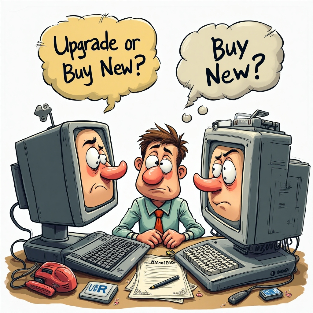 Hardware Antigo vs. Hardware Novo