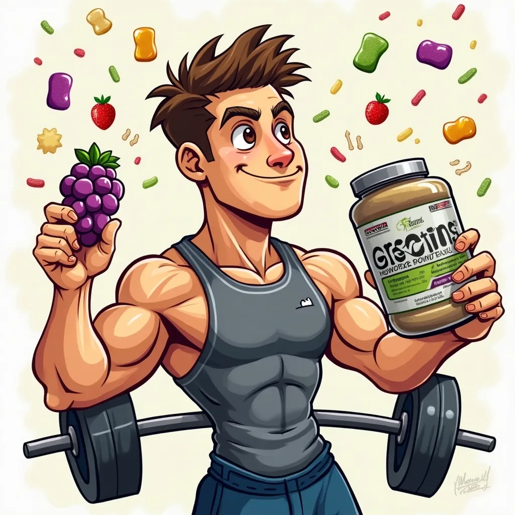 Creatina Gummy ou Creatina em Pó Creatina Gummy ou Creatina em Pó