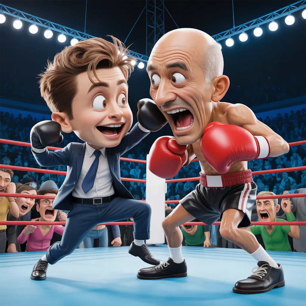 A Confusão no Ringue