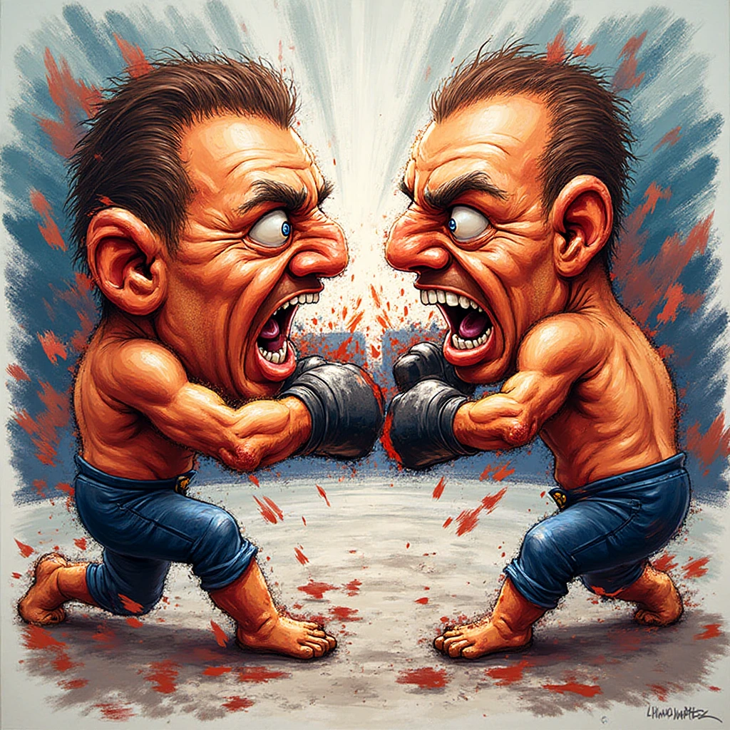 O Caos no Ringue do Spaten Fight Night 2