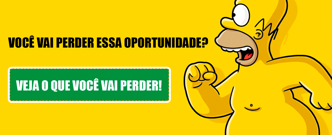 você vai perder essa oportunidade?