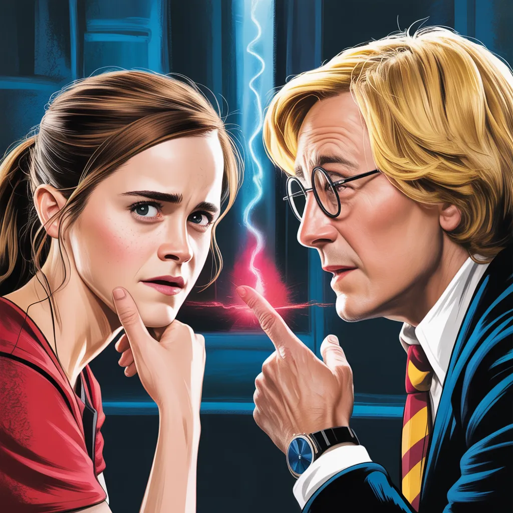 J.K. Rowling e Emma Watson J.K. Rowling e Emma Watson