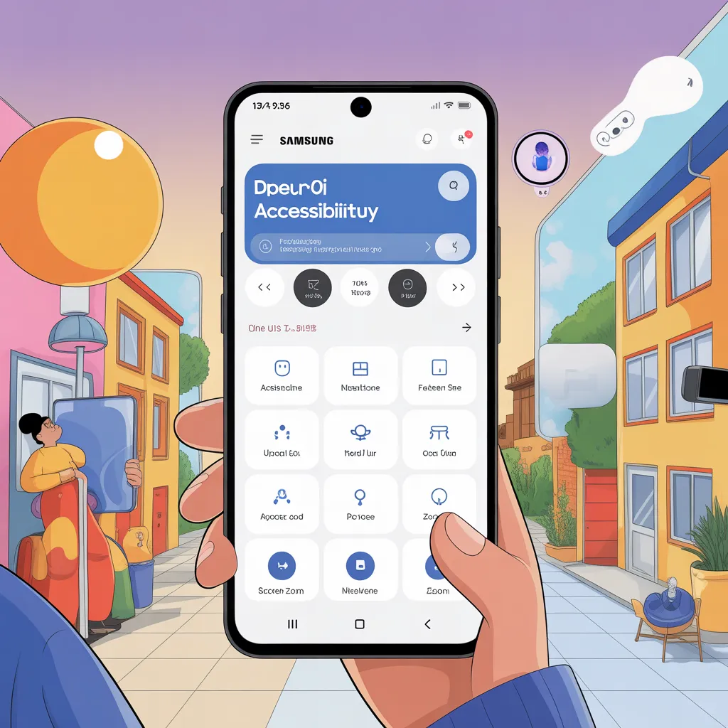 Acessibilidade nos Smartphones Samsung